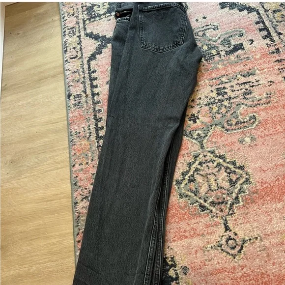 Agolde 90s pinch Waist Black Tea 25 - Picture 3 of 6